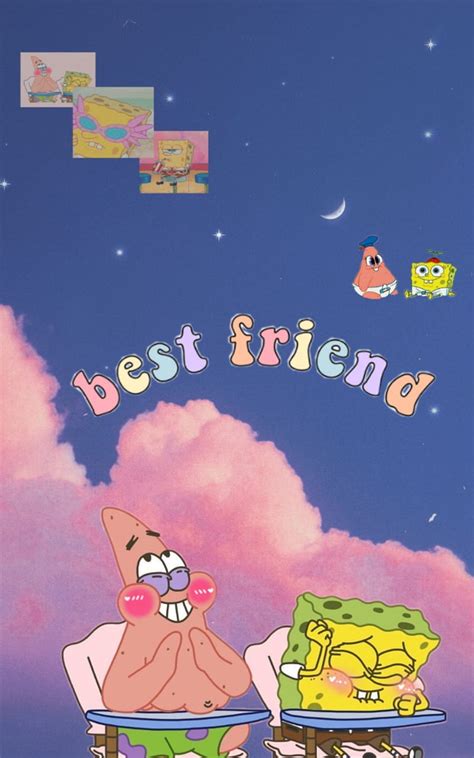 patrick wallpaper|aesthetic spongebob and patrick wallpaper.